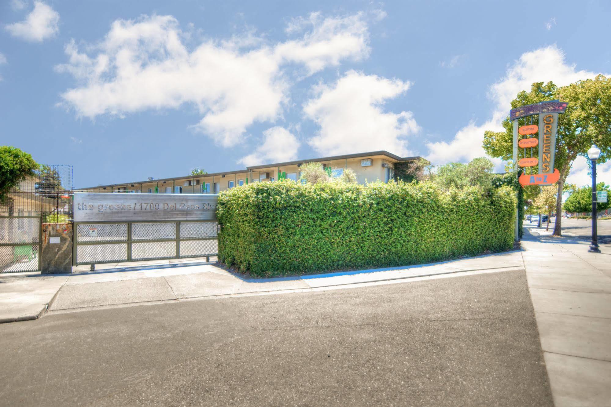 The Greens Hotel On Del Paso Sacramento Bagian luar foto